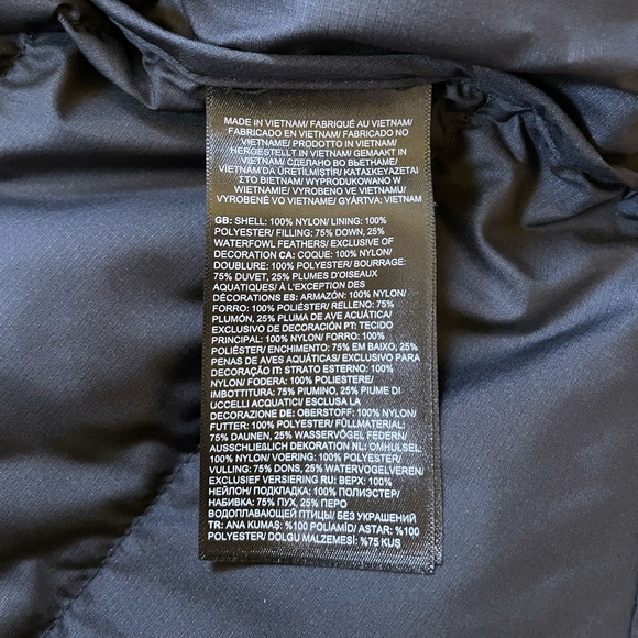 The North Face Women’s Minoqua Down Black Jacket - Picture 6 of 8